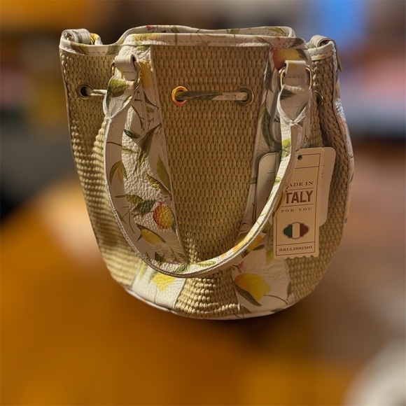 Valentina Lemon Bucket Handbag/Crossbody - Picture 5 of 5